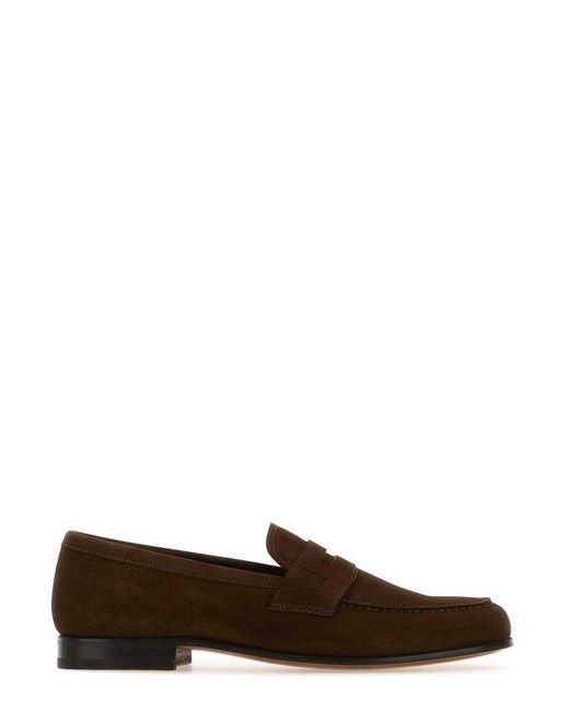 Church's Brown Pembrey Penny Slip-on Loafers for men