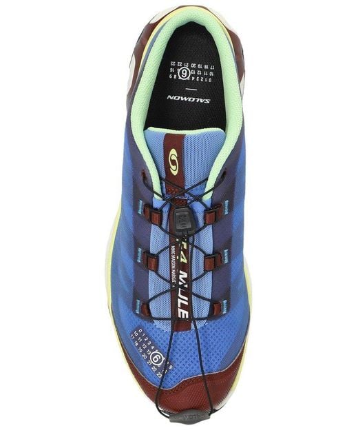 MM6 by Maison Martin Margiela Blue X Salomon Xt-4 Mules for men
