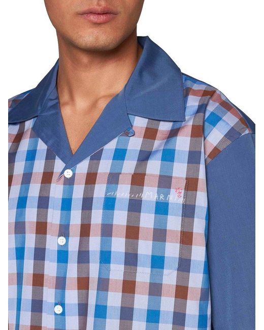 Marni Blue Shirts for men