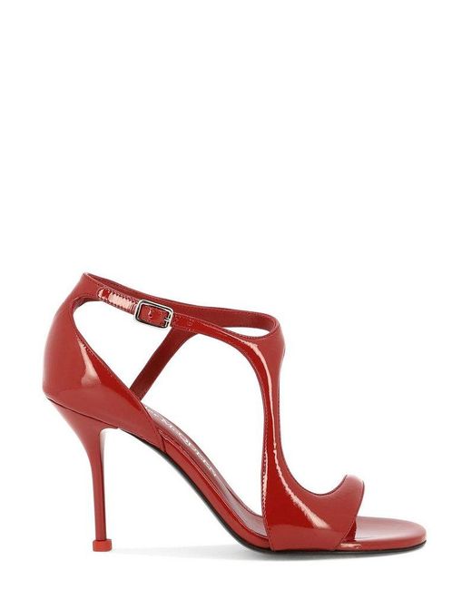 Alexander McQueen Red Extra Soft Sandals