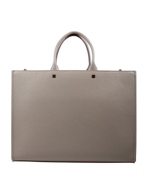 Givenchy Gray Medium G-tote Shopping Bag