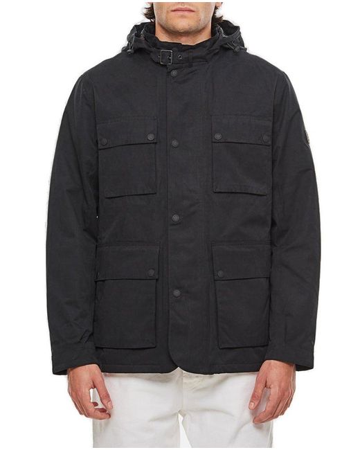 Barbour Black B.intl Handle Waterproof Jacket for men