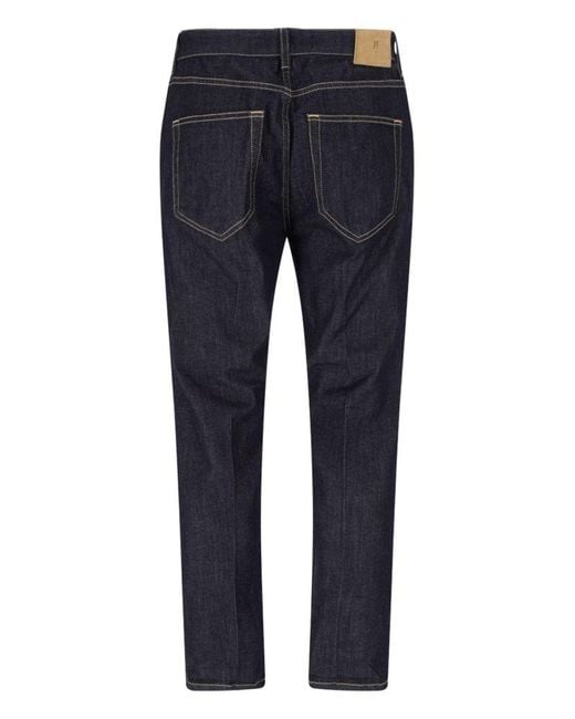 PT Torino Blue Button Fly Jeans for men