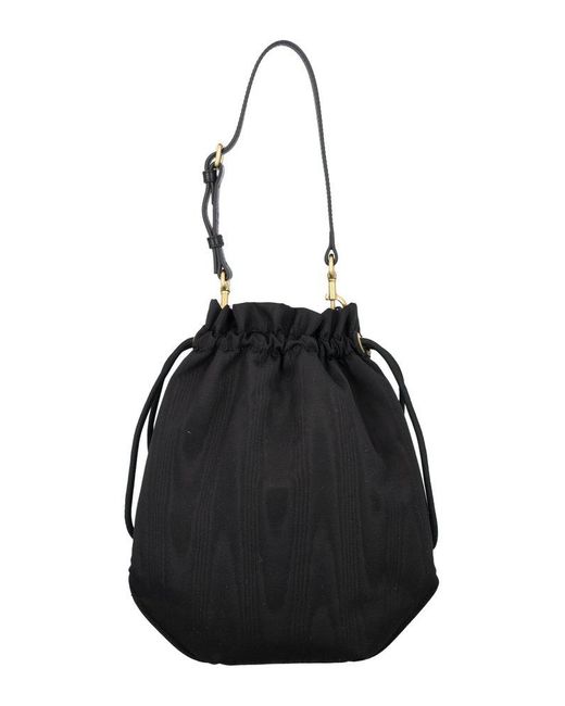 Vivienne Westwood Moire Drawstring Pouch Set in Black | Lyst