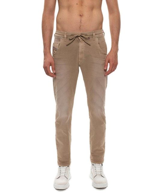 DIESEL Natural ‘Krooley-E-Ne’ Trousers for men