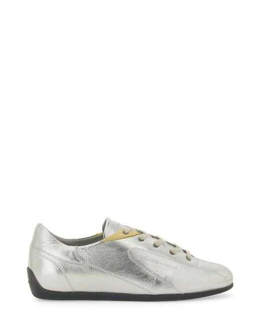 Paloma Wool Gray Miles Lace-Up Sneakers