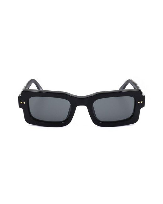 Marni Black Rectangular Frame Sunglasses