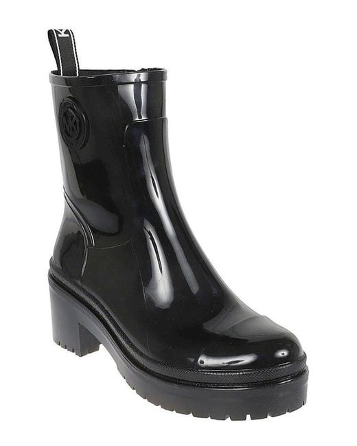 Michael Kors Black Karis Rain Boots