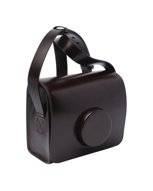 Lemaire Black Camera Crossbody Bag