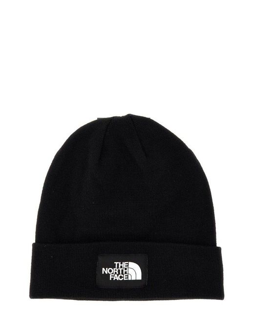 The North Face Black Beanie Hat for men