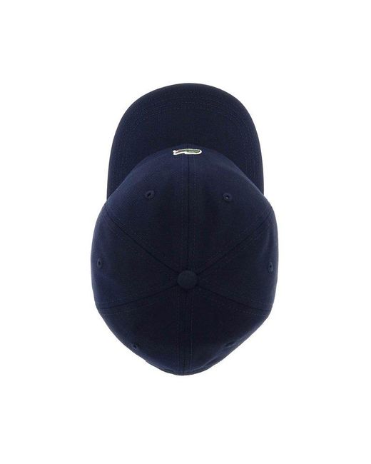 Lacoste Blue Twill Cap for men