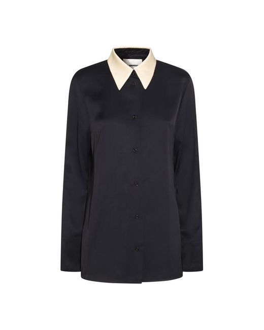 JIL SANDER CAMICIA: Camicia oversize in twill