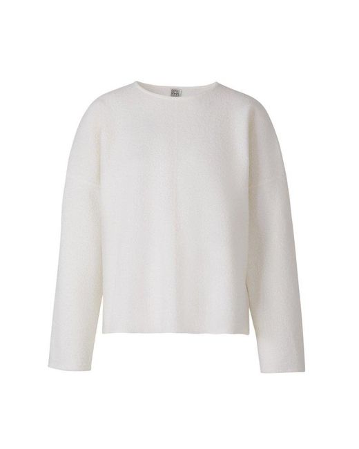 Totême  White Knitted Sweater