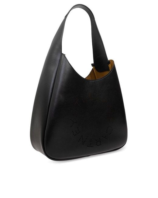 Stella McCartney Black Shoulder Bag 'logo Tote',
