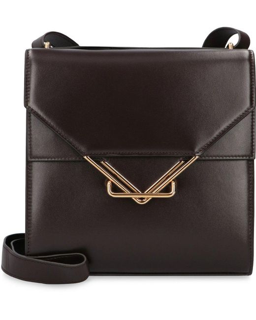 Bottega Veneta Black The Clip Shoulder Bag