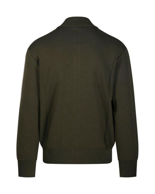 Autry Green Viscose Knit Jacket