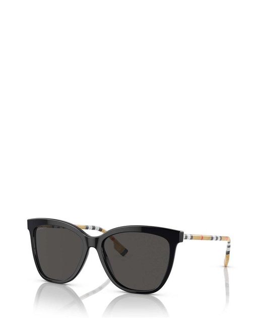 Burberry Gray Square Frame Sunglasses