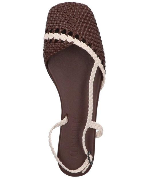 【HEREU】RONDAIA Woven Asymmetrical Sandal RONDAIA - Woven Asymmetrical Sandal – Hereu Studio