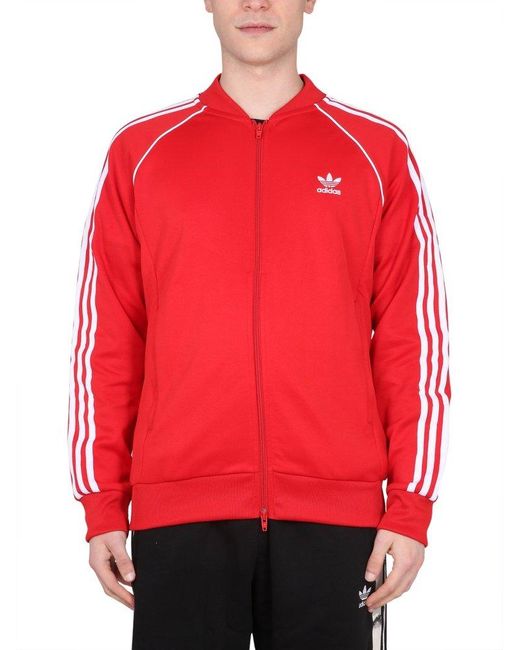 Adidas Originals Red Sweatshirt With Logo for men