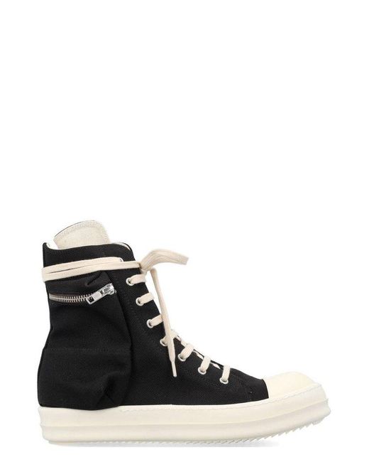 Rick Owens DRKSHDW Zip Detailed Cargo 