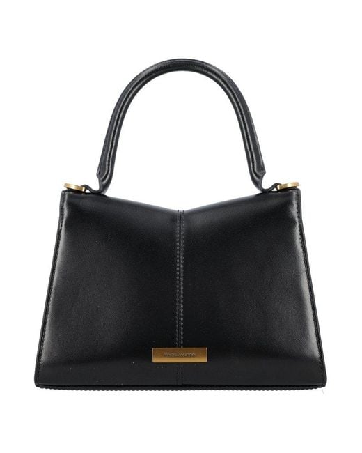 Marc Jacobs Black Chain-link Detailed Tote Bag