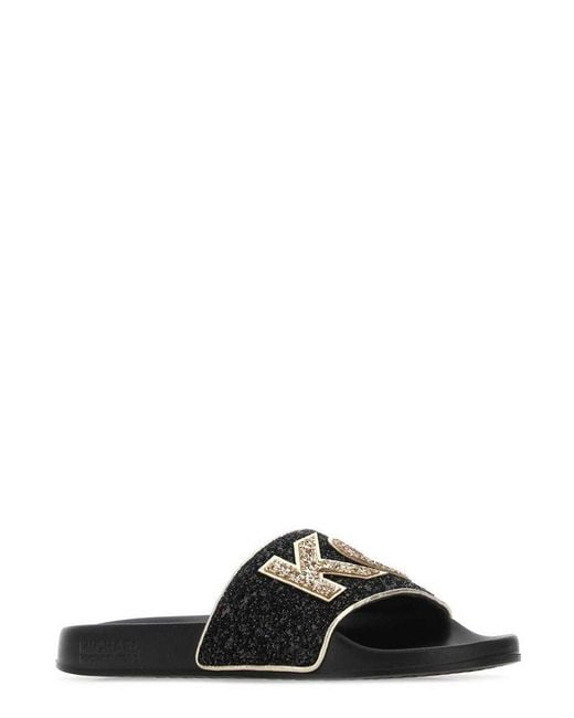 MICHAEL Michael Kors Slippers in Black | Lyst