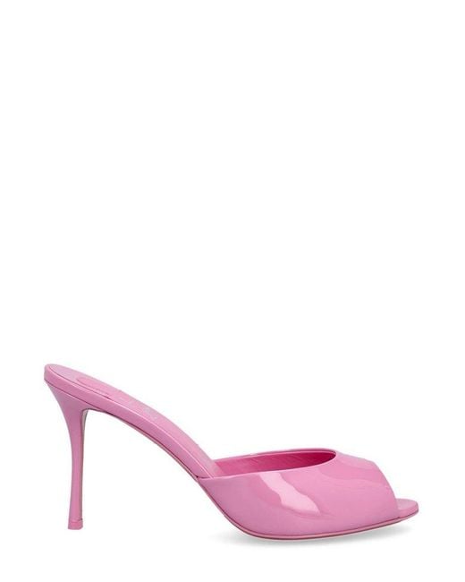 Pink louboutin sandals 2025