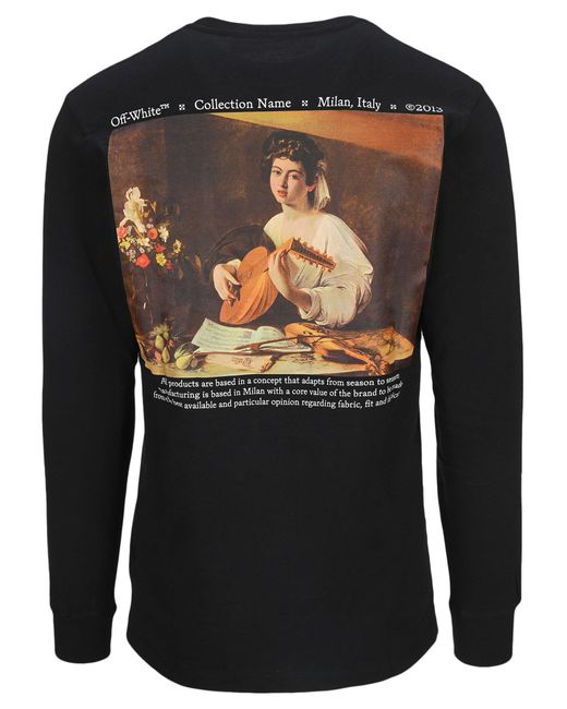 off white t shirt long string