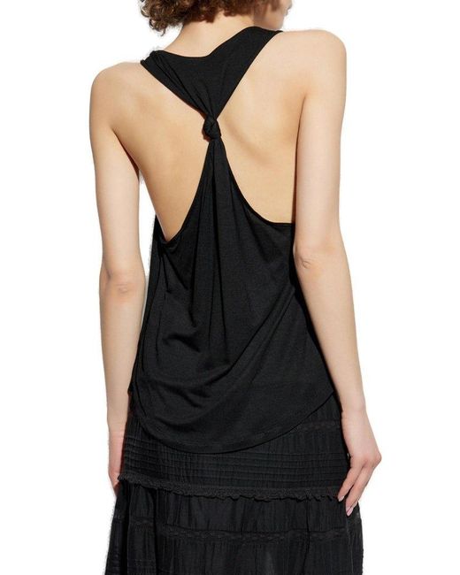 Isabel Marant Black Top Elody