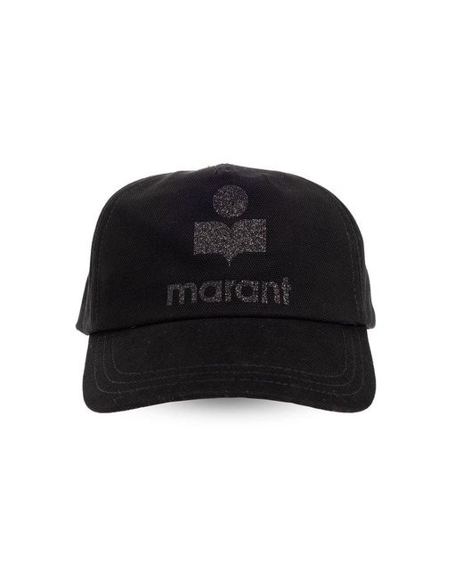 Isabel Marant Black 'tyron' Baseball Cap,