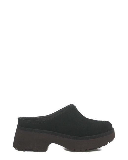 Ugg Black New Heights Clogs