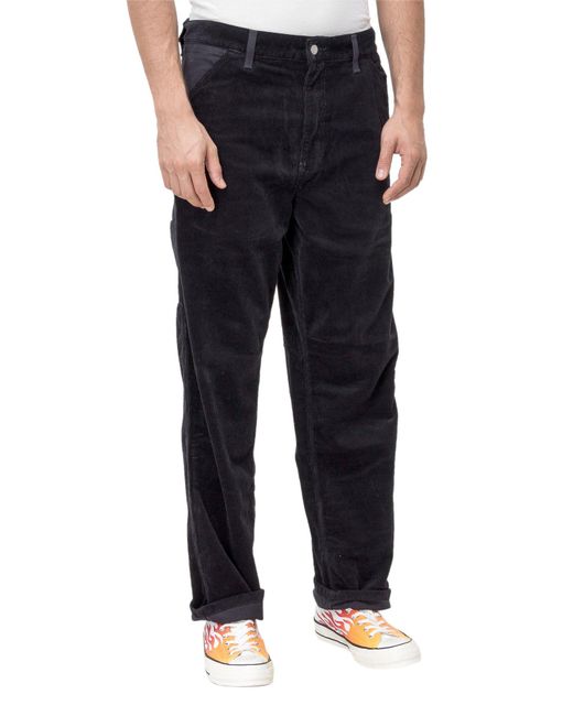Carhartt WIP Blue Patchwork Mid-rise Trousers for men
