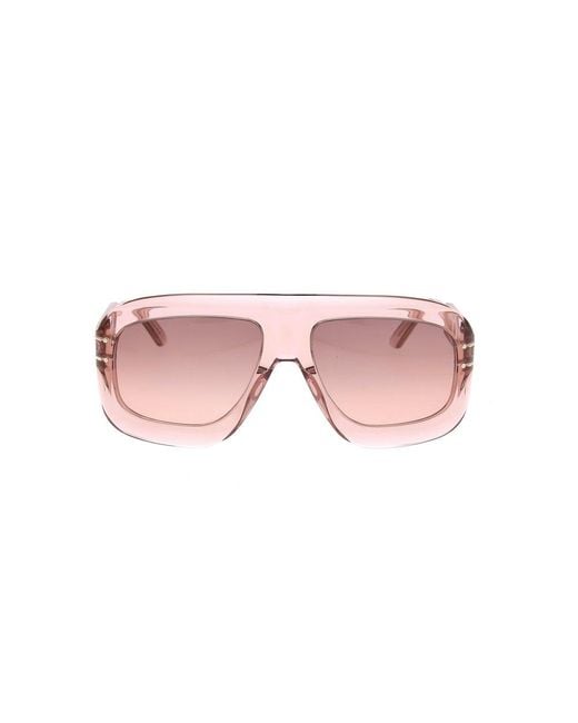 Dior Pink Aviator Sunglasses