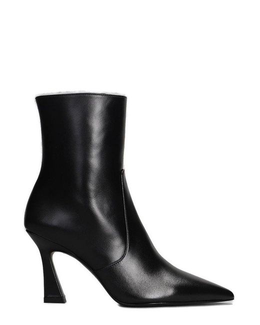 Stuart Weitzman Black Vinnie Ankle Boots
