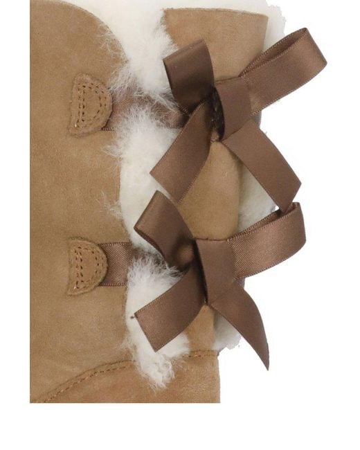 Ugg Brown Bailey Bow Ii Classic Boots