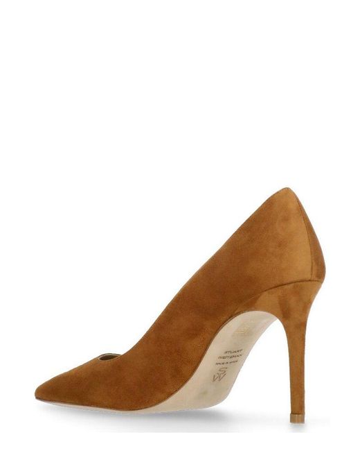 stuart weitzman pointed toe pumps