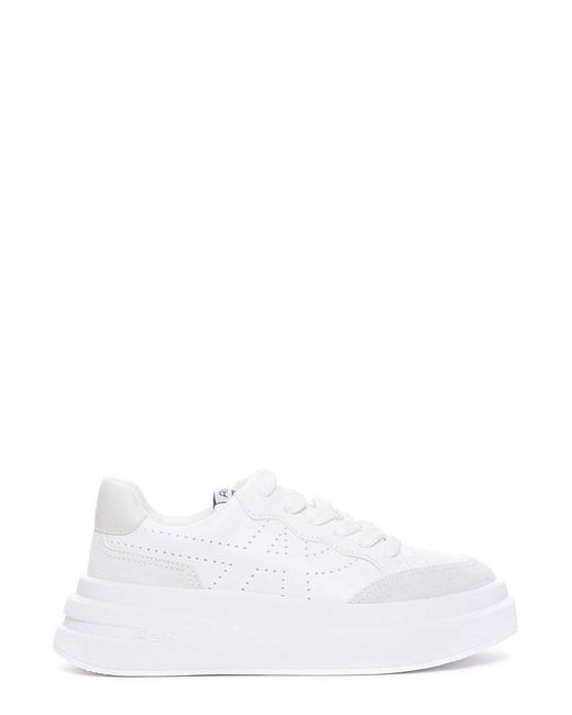 Ash White Impuls Low-top Lace-up Sneakers