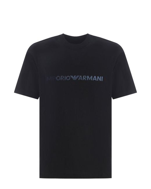 Emporio Armani Black T-Shirt for men