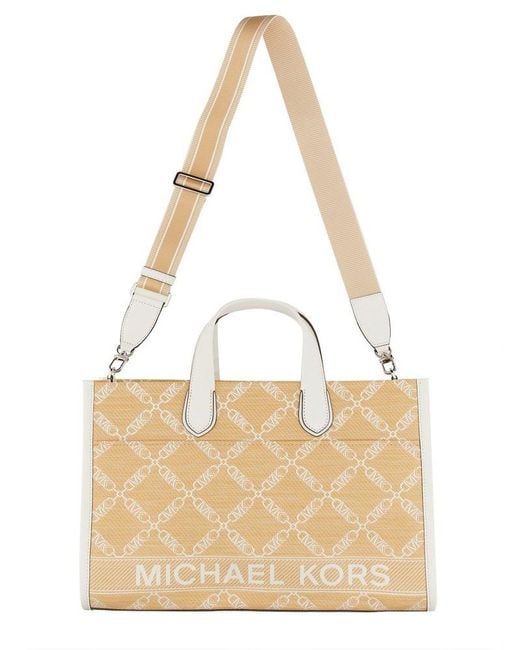 Michael Kors Natural Gigi Large Tote Bag