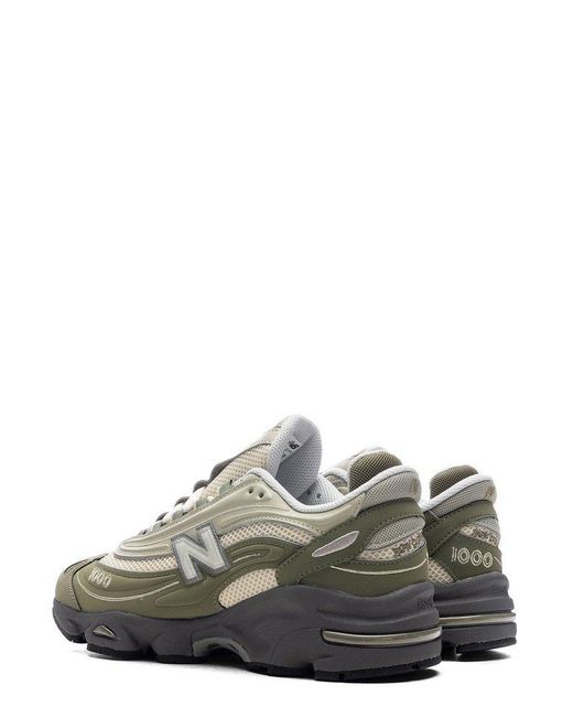 New Balance Green 1000 Lace-Up Sneakers for men