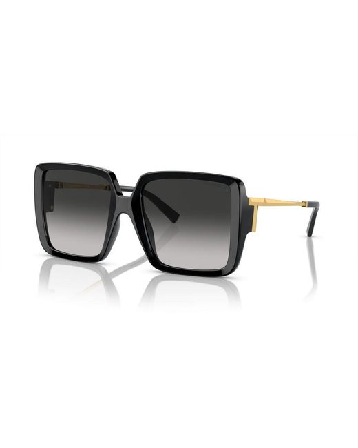 Tiffany & Co Black Square Frame Sunglasses