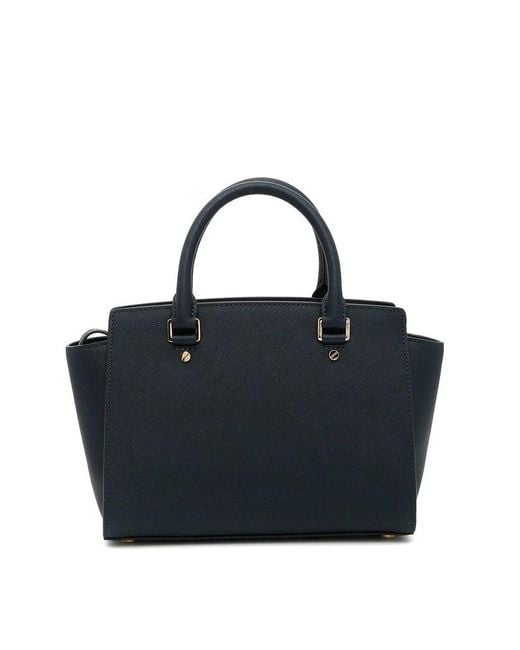 MICHAEL Michael Kors Selma Medium Tote in Blue Lyst UK