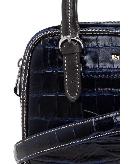 Adidas Originals Blue X Wales Bonner Small Embossed Tote Bag