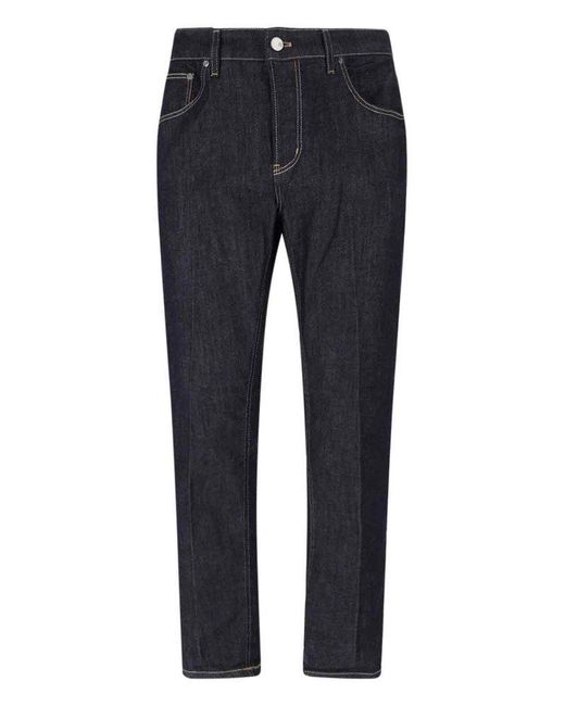 PT Torino Blue Button Fly Jeans for men