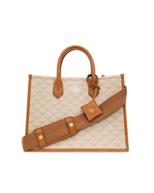 MCM Natural ‘Himmel’ Shopper Bag