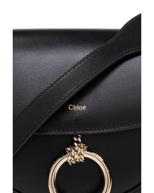 Chloé White Arlène Small Crossbody Bag