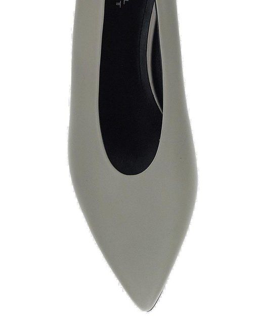 Isabel Marant Gray Ebisa Slip-On Pumps