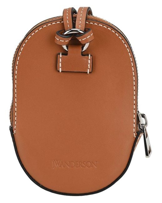 JW Anderson Nano Cap Bag in Brown | Lyst Canada