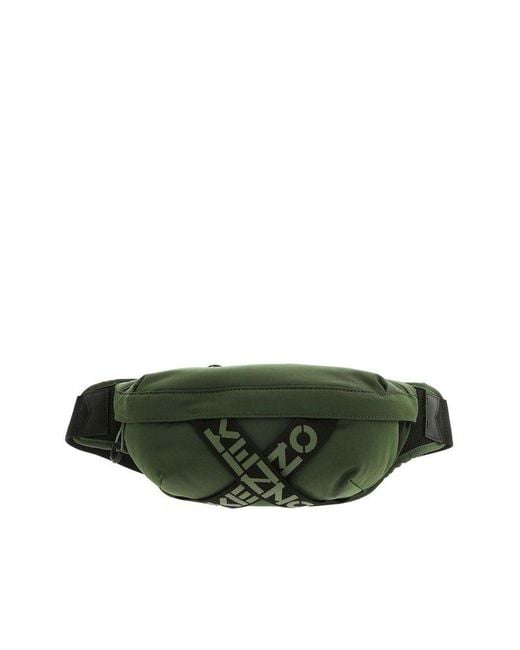 KENZO Green Sport Belt Bag for men