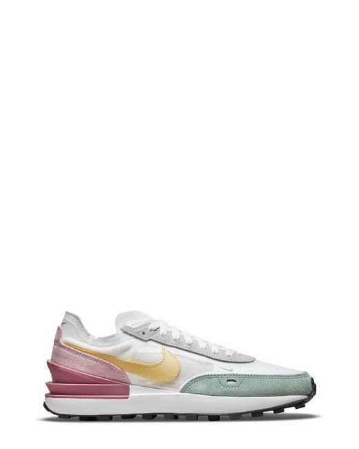 Nike Waffle Color Block Lace-up Sneakers | Lyst Australia